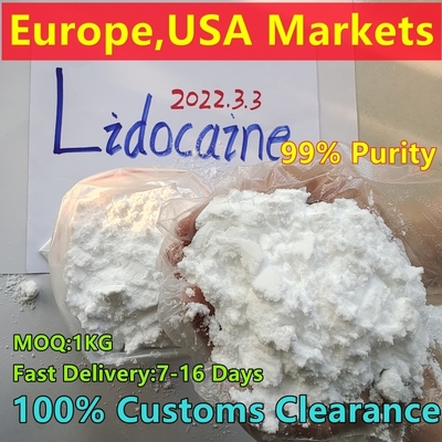 il caine di lido del whatsapp +8615512120776 spolverizza il caine di lido di CAS 137-58-6 della base di Liddocaine