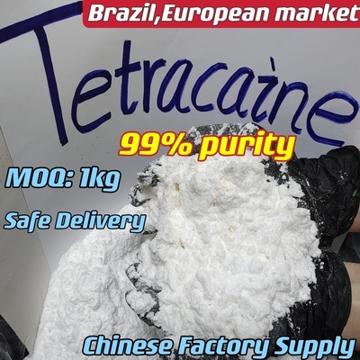 Polvere locale del cloridrato del Tetracaine degli agenti anestetici 99% di Cas 136-47-0