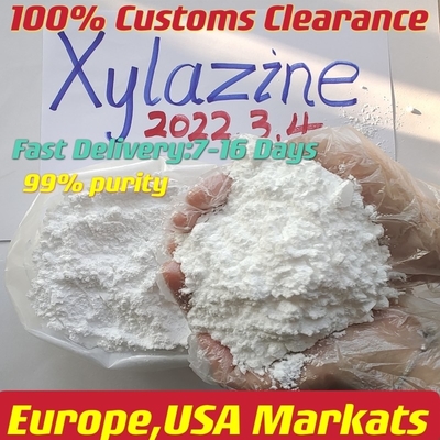 whatsaspp: +86 15512129801, xilazina spolverizzano l'HCl di xilazina di Cas 23076-35-9 della base di xilazina di Cas 7361-61-7 della purezza di 99%